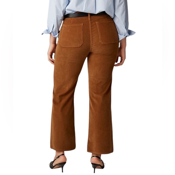 NEW J. CREW Sailor slim-wide pant in stretch corduroy Patch Pockets Size 30T - Picture 2 of 6